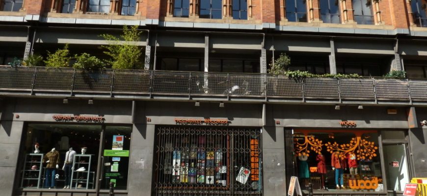 Shops in Northern Quarter